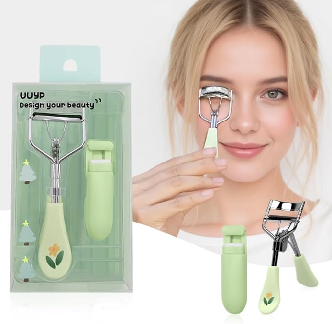 Eyelash Curler for Women Professional Lash Curler Tool Long Lasting Curl Natural Lift Gentle No Pinching Design Best Makeup Beauty Accessory Fits All Eye Shapes Teens Adults Portable Durable