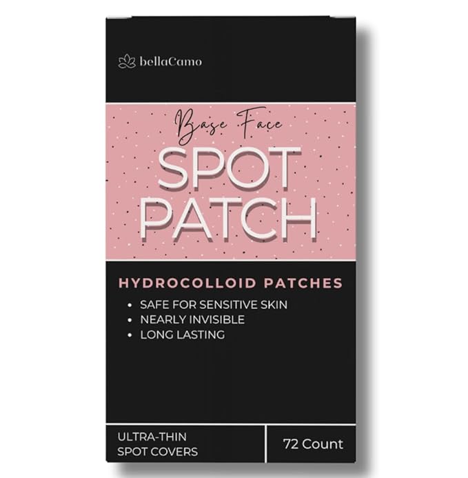 Pimple Patches – Hydrocolloid Acne Patches for Zits, Whiteheads & Blemishes, Fast Healing Zit Stickers, Invisible Pimple Spot Treatment for Face, Day or Night Use- 72 Count