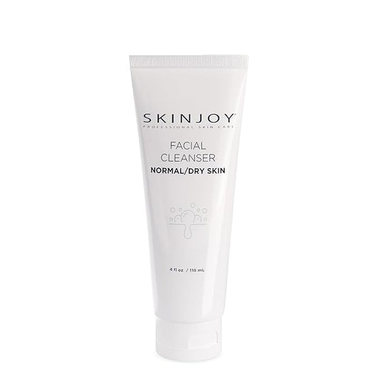 Facial Cleanser for Normal and Dry Skin, Gentle Face Wash, Makeup Remover, Gluten-Free Paraben-Free Sulfate-Free Cleanser Face Wash - 4 fl oz