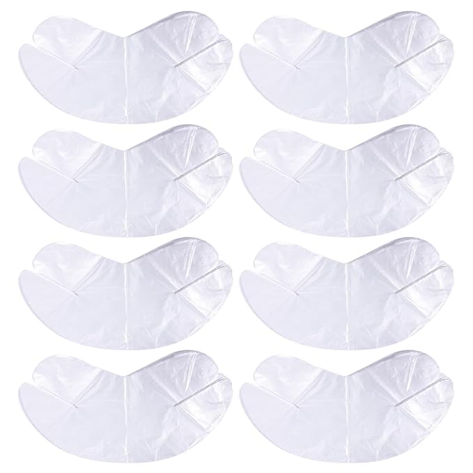 OATIPHO Disposable Neck Mask Patches 200Pcs PE Plastic Toner Mask Sheets Hydrating Skin Care Salon Use