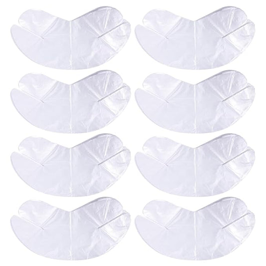 OATIPHO Disposable Neck Mask Patches 200Pcs PE Plastic Toner Mask Sheets Hydrating Skin Care Salon Use