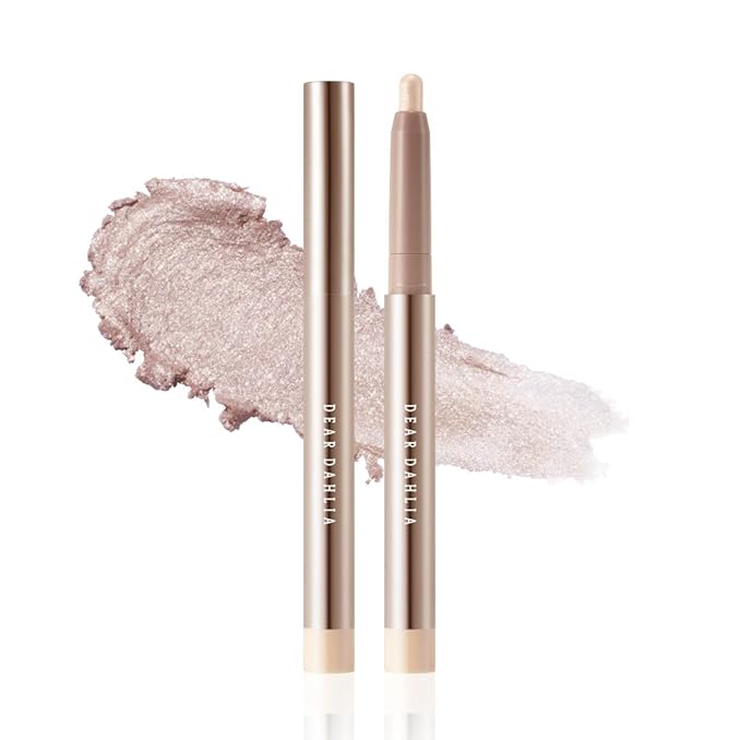 DEARDAHLIA Perfect Designing Shadow Stick (Champagne Vanilla) - Long-Lasting Eyeshadow Stick with High Pigment, Smooth & Blendable Texture, Weightless Feel. Vegan & Cruelty-Free Eye Makeup
