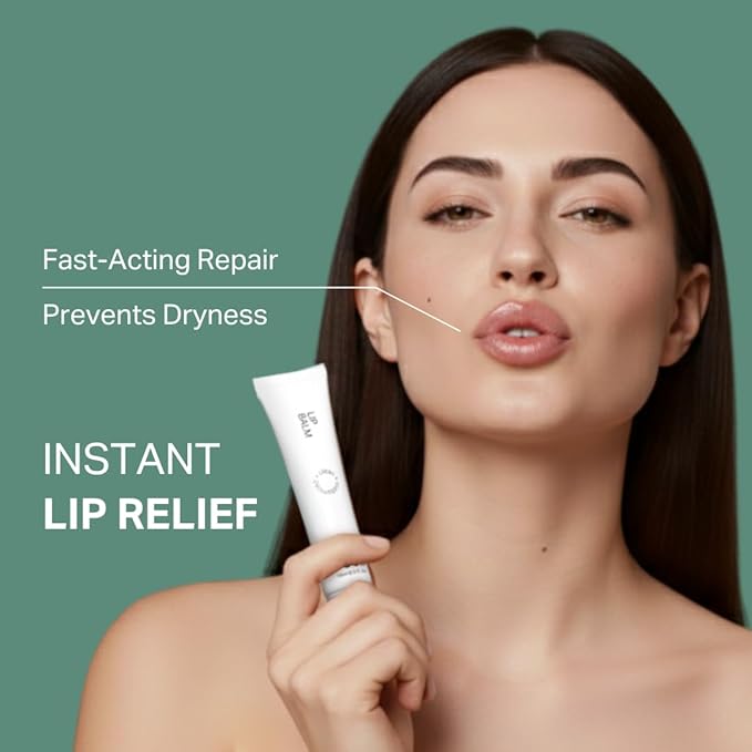 Y’OUR Intensive Healing Lip Balm for Dry Chapped Lips - Deeply Hydrating Lip Treatment with Hyaluronic Acid, Shea Butter & Rosehip Oil - Repairing Moisturizer, Paraben & Silicon-Free, Gifts for Women