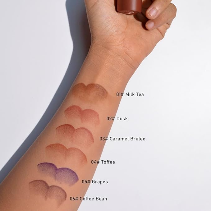 BAISEN DIARY 2-in-1 Gradient Lip Liner and Lipstick Lip Combo Set - Achieve Flawless Contour and Gradual Ombre Effect with Easy-to-Use Crayon Form and Cone Tip (05# Grapes, 1 Count (Pack of 1))