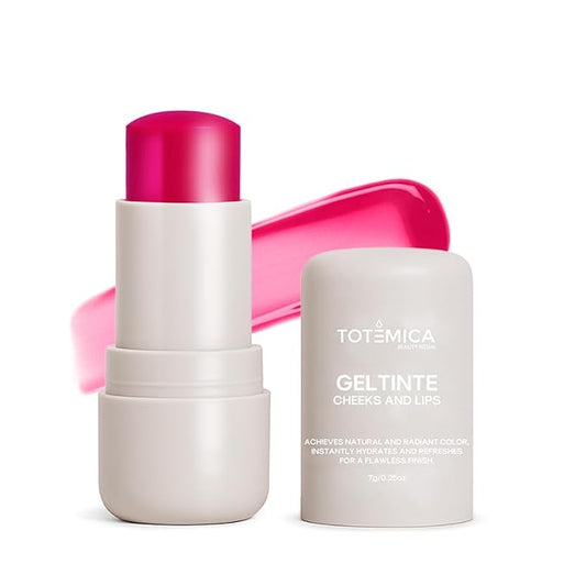 TOTEMICA Cooling Water Jelly Tint - by Ana Patricia, Dewy Hydrating Tint for Natural Color, Long-Lasting JJelly Lip Tint & Cheek Stain, Tinta para Labios | 0.19 oz - Intense Purple