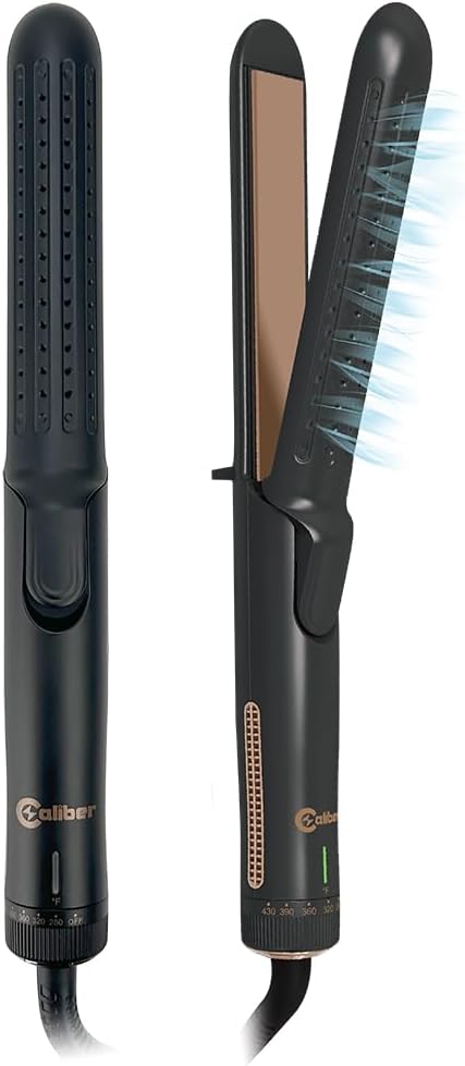 Caliber Breeze XL Hair Styler, 2-Inch Ceramic Plates, CoolAir Technology, 280-430°F Temperature Range