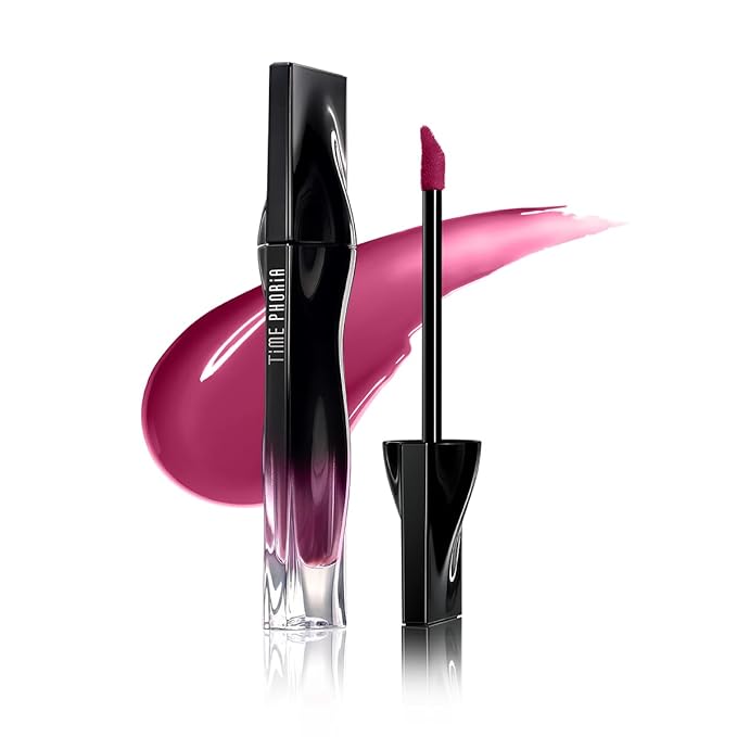 Stellar Dust Lip Stain 05 Electra, Waterproof Transfer-Proof Lip Gloss, Edgy Purple Tinted Glossy Finish, High-Pigment Vibrant Color, Hydrating Lightweight Long-Lasting Lip Makeup for Women