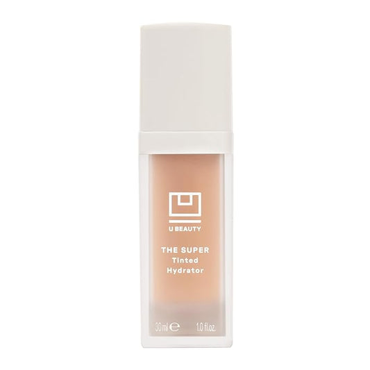 U Beauty The Super Tinted Hydrator Hyaluronic Acid Moisturizing Cream - Mega-Dose Skin Hydrator for Supple, Smooth, and Softer-Looking Skin For Up To 48 Hours - Shade 4-1.0 oz