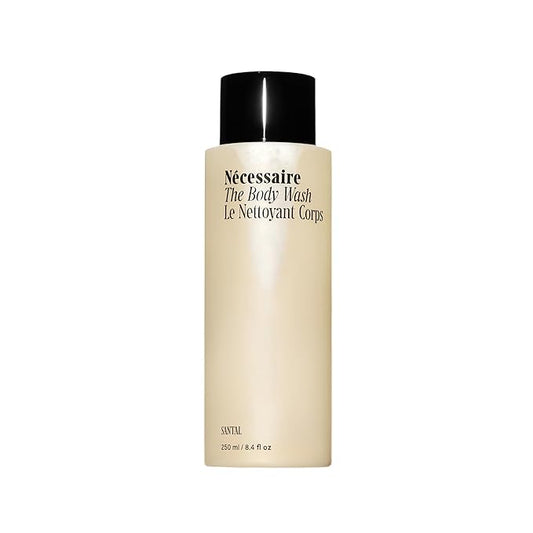 Nécessaire The Body Wash Santal - Multi-Oil Shower Gel Body Wash for Women + Men. Non-Comedogenic + Hypoallergenic for Sensitive Skin with Niacinamide. 8.4 fl oz.