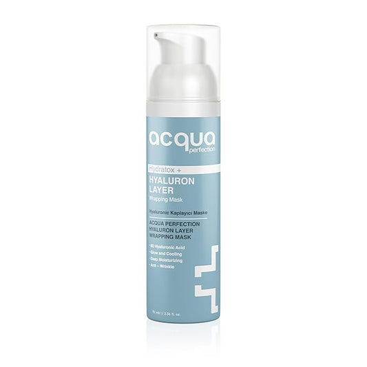 Hydratox+ Hyaluron Layer Wrapping Mask – Peel-Off Moisture Mask with 8X Hyaluronic Acid Complex, Deep Hydration & Firming, Dermatologically Tested, 70 ml
