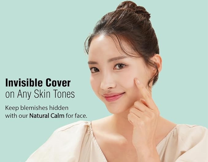 EZ Touch Acne Pimple Patch(75 Patches) New Normal Easy & Clean Innovative Patch, Natural Calm 12mm 60ea