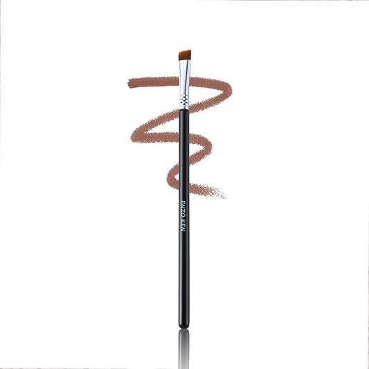 Fine Angled Eyeliner Brush, Flat Eyebrow Brush, Flat Angled Eyebrow Brushes, Brow Brush, Eyeliner Brushes Fine Angled, Winged Eyeliner Brush. (E906)