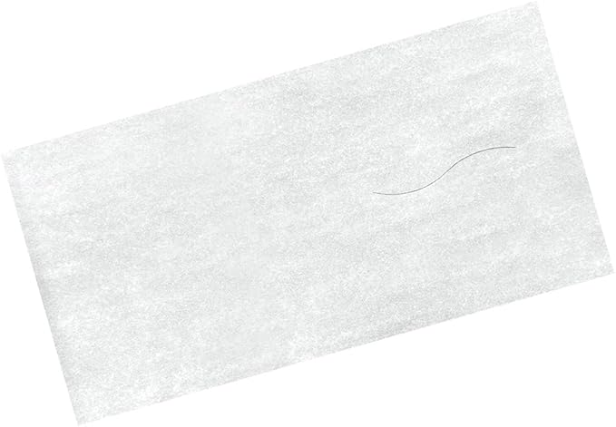 BodyMed® Premium Headrest Paper Sheets – With Slit – Disposable Medical Face Barrier – Exam Paper Sheets – Case of 1,000 – 12" x 24" – White