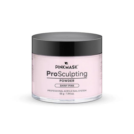 Pink Mask - Pro Sculpting Acrylic Nail Powder - Self-Leveling Formula for Bubble-Free Finish - 55 g / 1.94 oz - Baby Pink