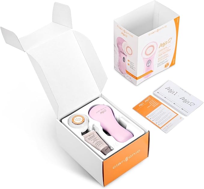 Clarisonic Mia 2 Sonic Facial Cleansing Device, 2 Speeds, Pink