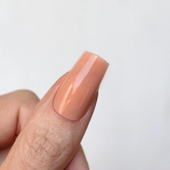 Pink Mask - Pro Sculpting Acrylic Nail Powder - Self-Leveling Formula for Bubble-Free Finish - 55 g / 1.94 oz - Cover Peach