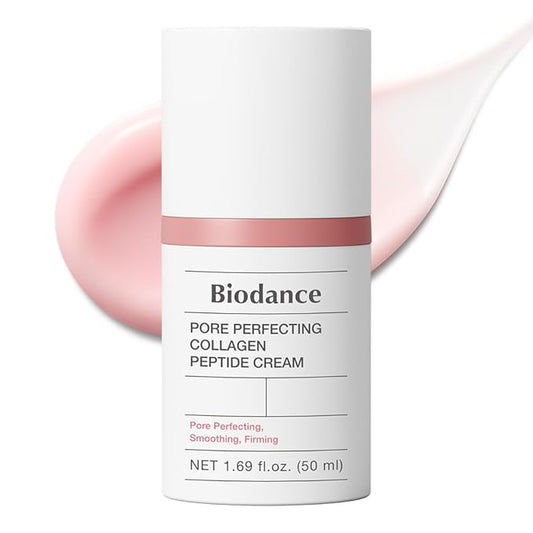 BIODANCE Pore Perfecting Collagen Peptide Cream, Hydrating, Plumping, Pore Care, Firming Facial Moisturizer, Korean Skin Care, Gifts for Women | 1.69 fl.oz, 50ml