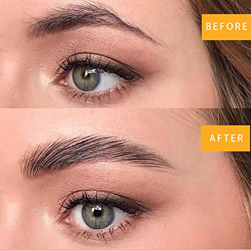 2 Pack Eyebrow Soap Kit, 4D Brows Gel Long Lasting Eyebrow Setting Gel Waterproof Eyebrow Makeup Balm Pomade Cosmetics (0.7 Ounce (Pack of 2))