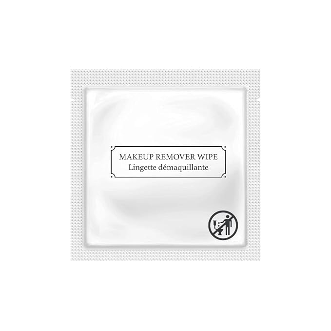 La Fresh Hotel Premium Paraben-Free Makeup Remover Wipes - White, With Light Flora Scent 8x6" Wet Wipes - 500 Wipes, Skin Care Travel Essentials
