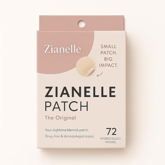 Original patch – The #1 Hydrocolloid Acne Pimple Patch for Shrinking Zits and Whiteheads in 1 use; Nighttime Spot Stickers for Face and Skin (72 Count)