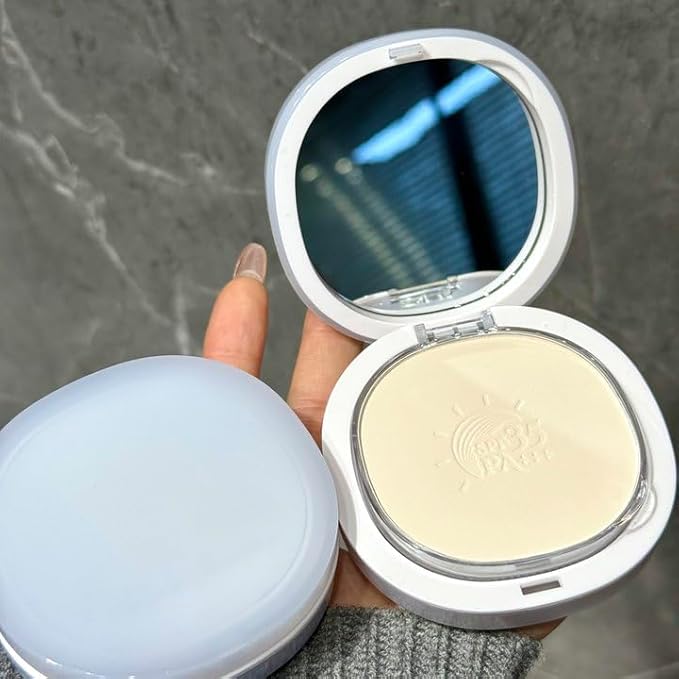 Sunscreen Compact Powder, Setting, Touch-up, Base Makeup, Sun Protection 4-in-1, SPF35 PA+++ with zinc oxide talc free Oil Control, Matte Finish, Longlasting Makeup Anti-dullness (Complexion, Normal)