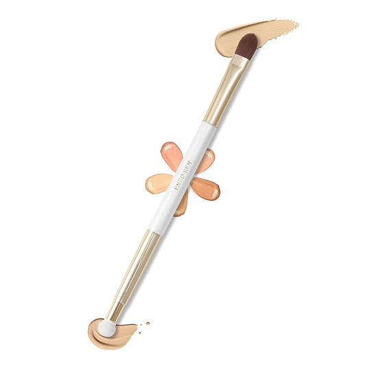 Small Flat Concealer Brush - Under Eye Sponge, Blending Brush