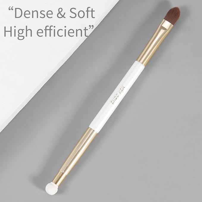 Small Flat Concealer Brush - Under Eye Sponge, Blending Brush