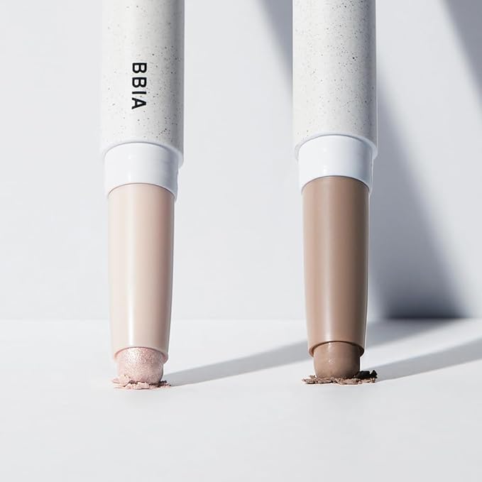 BBIA Last Contour Stick - Dual-Sided Contouring & Highlighting Duo Stick Easy Dual-Ended Natural Contour & Highlight Blendable Buildable Longlasting Korean Face Makeup (02 COOL DETAIL, Pack of 1)