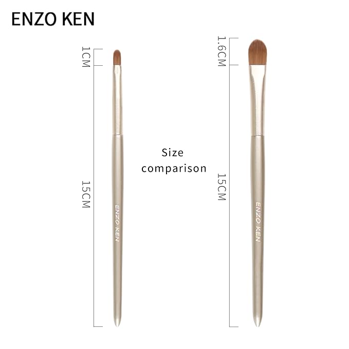 Thin Lip Brush, Mini Flat Concealer Brush Under Eye, Small Lip Makeup Brush for Lip Stick, Liquid Lipstick, Liquid Blush, Lipgloss, Lip Plumper, Lip Plumping Lip Gloss, Spots, Mature Skin.
