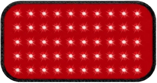 Portable Red Light Therapy Mat, Red Light Therapy Pad for Waist Back Shoulder Muscle Pain Relief (60 LEDs)