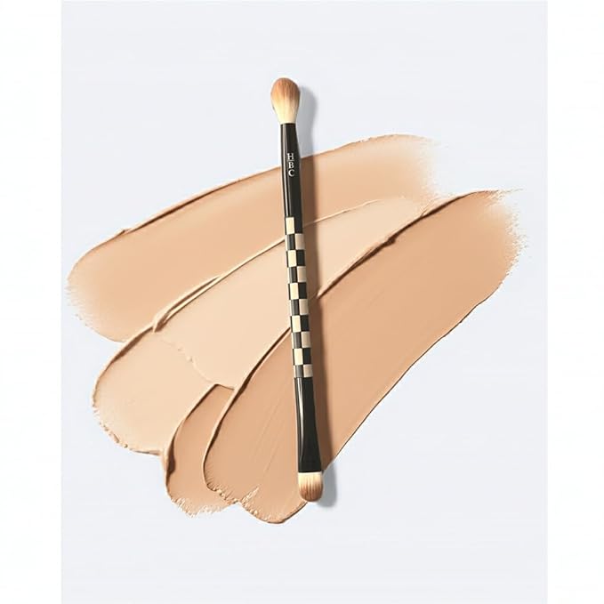 Professional Makeup Brush Set – 4 Dual-Ended Face Brushes for Foundation, Contour, Blush & Highlight