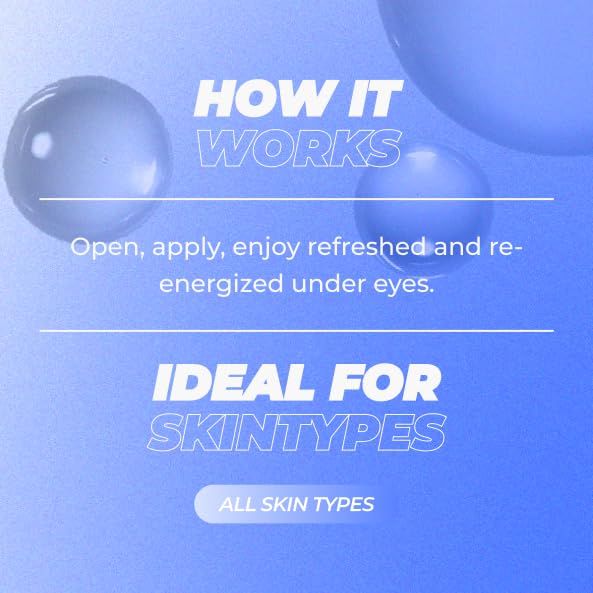 Vitamasques Lavender Hydrogel Eye Pads For Puffy Eyes & Dark Circles – Refresh in 15 minutes - Formulated in Korea - 32 Pairs / 64 HydroGel Eye Pads