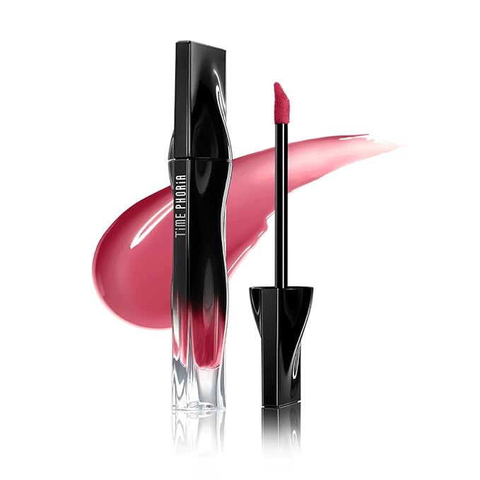 Stellar Dust Lip Stain 003 Lynn, Waterproof Transfer-Proof Lip Gloss, Light Mauve Tinted Glossy Finish, High-Pigment Vibrant Color, Hydrating Lightweight Long-Lasting Lip Makeup for Women