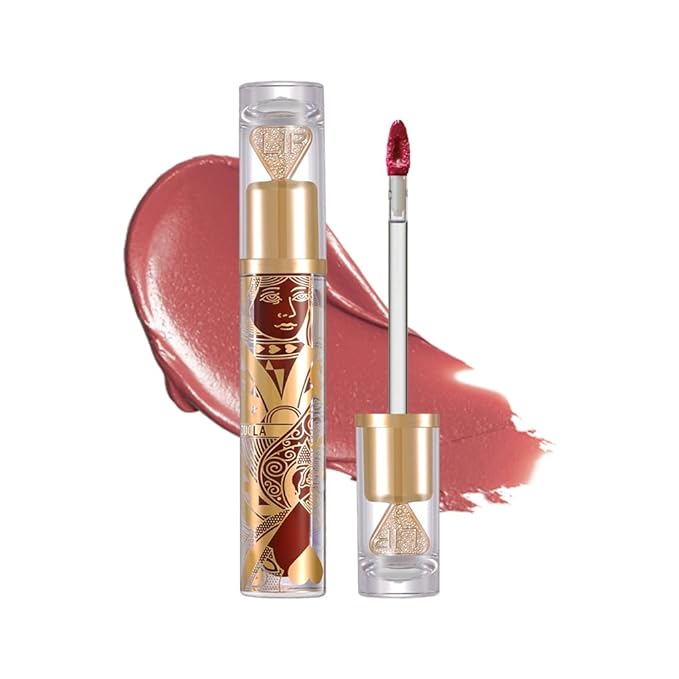 Matte Velvet Lip Stain, Long-Lasting Lip Tint, Waterproof Non-Sticky Lip Color, Transfer-Proof Smudge-Proof Lip Stain, Cloud-Like Soft Blurring Texture with Misty Velvet Finish, Maple Rose-86A