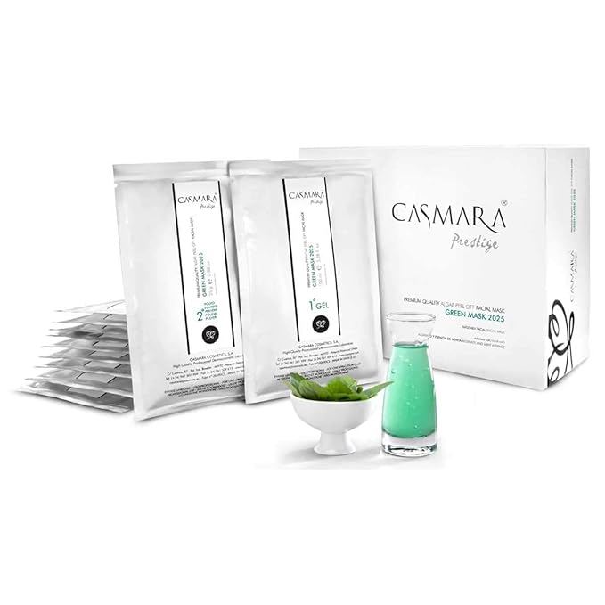 Casmara Premium Quality Algae Peel Off Facial Masks/Green