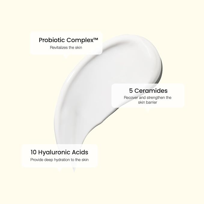 BIODANCE Skin-Glow Essence Cream, Moisturizing, Anti-Aging, Hyaluronic Acid & Ceramide Facial Moisturizer, Korean Skin Care, Gifts for Women | 1.69 fl.oz, 50ml