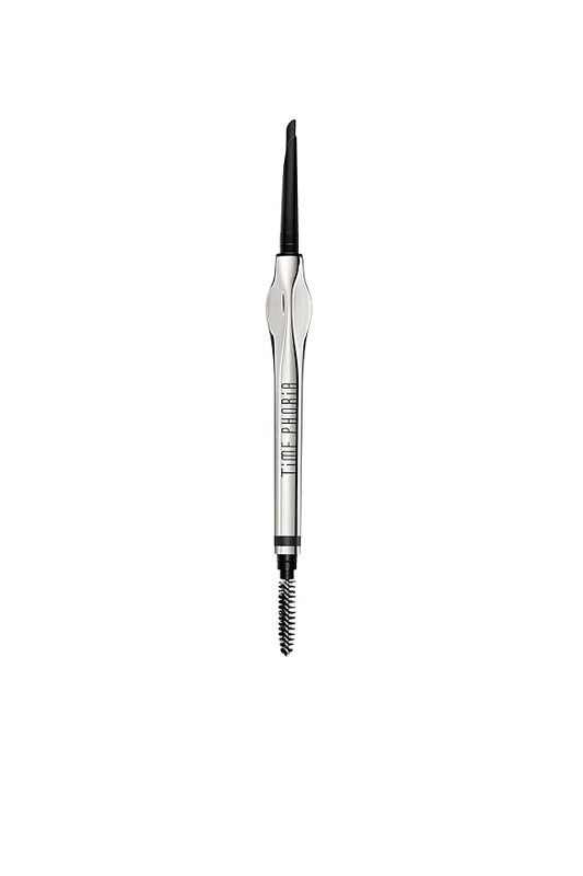 Genesis SuperStay Eyebrow Pencil - Waterproof, Smudge Proof, Long-Lasting Brow Pencil with Precision Oval Tip, For Natural & Bold Looks (01 COAL)