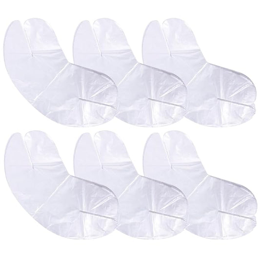 Gatuida Disposable Neck Mask Patch 200pcs Nonwoven Plastic Spa Skin Care Treatment Sheets Hydrating Moisturizing Neck Firming for Salon and Home Use