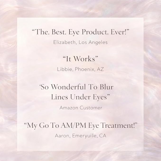 ARCONA Eye Dew Plus Under Eye Serum – Liquid Crystal Eye Treatment – Firms & Brightens Dark Circles + Puffiness – 0.4 oz