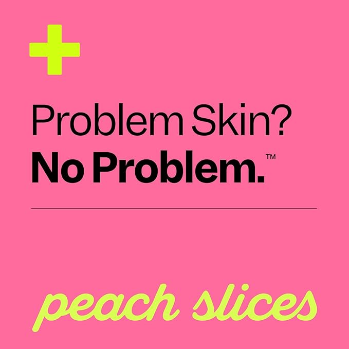 Peach Slices - Acne Spot Dots (30 ct) - Hydrocolloid Pimple Patches for Face - Absorb Gunk, Protect Picking & Support Healing - 3 Sizes (7, 10, & 12mm) - Vegan, Cruelty Free, Korean Skin Care & Beauty