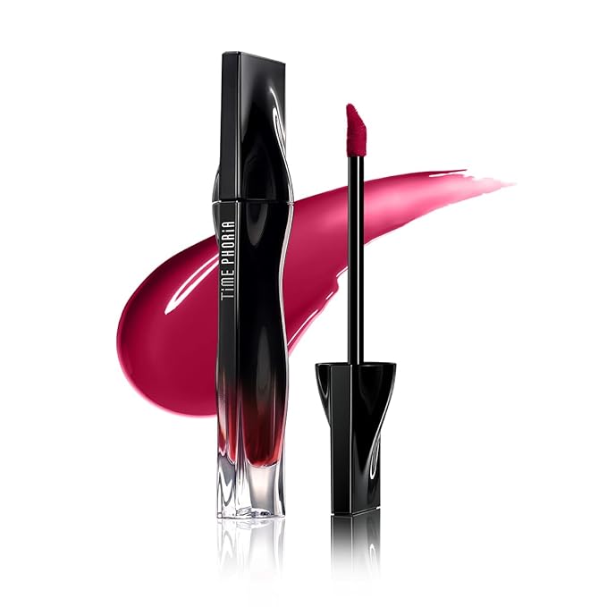 Stellar Dust Lip Stain 04 Cherrion, Waterproof Transfer-Proof Lip Gloss, Cherry Pink Tinted Glossy Finish, High-Pigment Vibrant, Hydrating Lightweight Long-Lasting Lip Makeup for Women