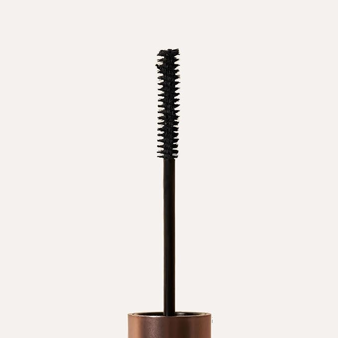 YENSA Brows On Brows Super Defining Tinted Eyebrow Gel - Long-Wear Shaping Eye Brow Gel with Superfoods for Color & Thickness - Combs, Shapes & Locks Eyebrows into Place - Soft Black (0.17 oz)