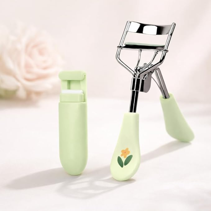Eyelash Curler for Women Professional Lash Curler Tool Long Lasting Curl Natural Lift Gentle No Pinching Design Best Makeup Beauty Accessory Fits All Eye Shapes Teens Adults Portable Durable