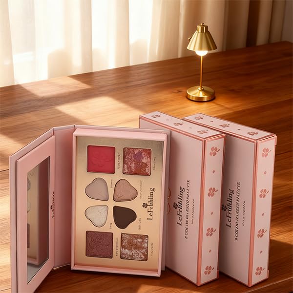 All in one Full Size Travel-Friendly Baked Makeup Palette,High Pigmented Long Lasting, glitter Shimmer Matte,Bronzer Blush Highlighter and Eyeshadows