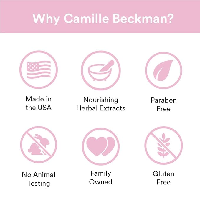 Camille Beckman Glycerine Hand Therapy Cream, Glycerine Rosewater, 6 Ounce