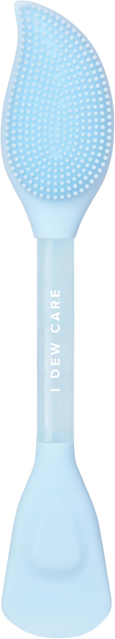 I DEW CARE Skincare Multi-Functional Applicator - 2-in-1 Cleansing Firming Silicone Mask Brush | Soft & Silky Hygenic, Facial Tool, Easy to Wash, Sustainble, Glass Skin, Jelly Spatula
