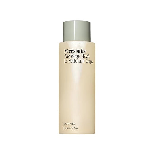Nécessaire The Body Wash Eucalyptus — Multi-Oil Shower Gel Body Wash for Women + Men. Non-Comedogenic + Hypoallergenic for Sensitive Skin with Niacinamide. 8.4 fl oz.