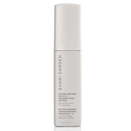SHANI DARDEN SKIN CARE Retinol Reform with 1% Encapsulated Retinol Serum for Face & Neck, Gentle Slow-Release Face Serum with Tripeptide for Wrinkles, Fine Lines & Uneven Tone, 1 fl oz