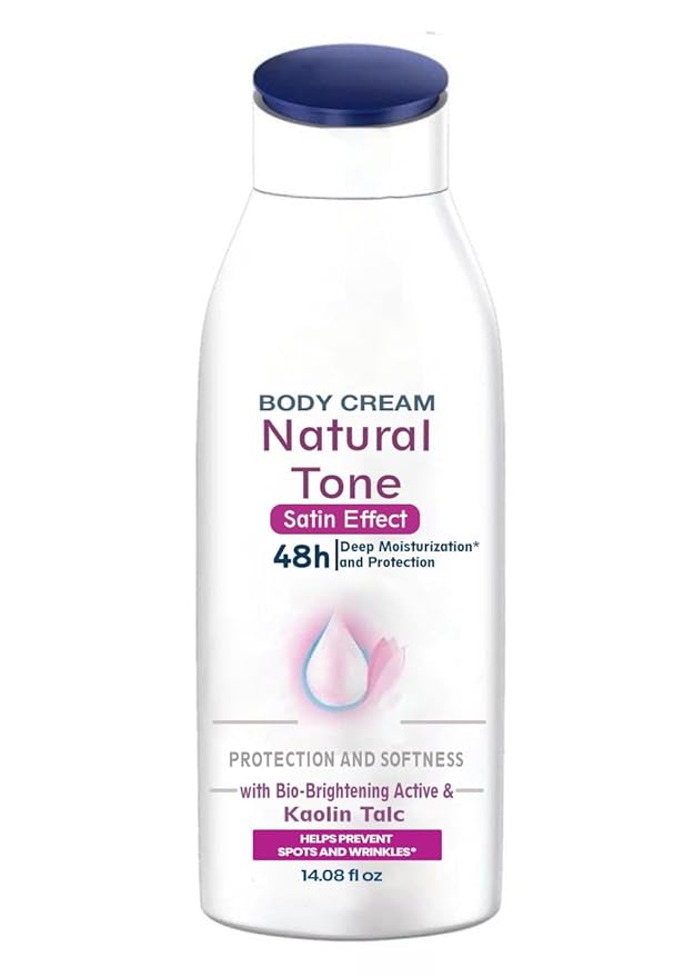ivea Tono Natural Crema Corporal Even Skin Natural Tone Body Lotion – Crema Aclarado Natural Formula Made in Mexico Vitamin C Helps Reduce Dark Spots & Brighten Dull Skin –14oz