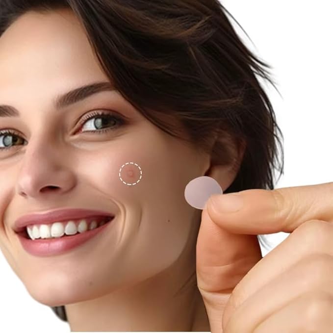 M MACIBOI Hydrocolloid Acne Pimple Patches - Overnight Whiteheads and Blemishes - acne dots pimple patches - Invisible Zit Stickers for Face and Spot Covers - Suitable for All Skin Types | 72 Count |